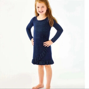 LILLY PULITZER Girls Stefani Ruffle Dress Size XL